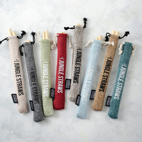 Reusable Bamboo Drinking Straws (Pack of 6)-0