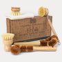 Plant Based Kitchen Scrubber Brush (6 Piece Starter Set)-0