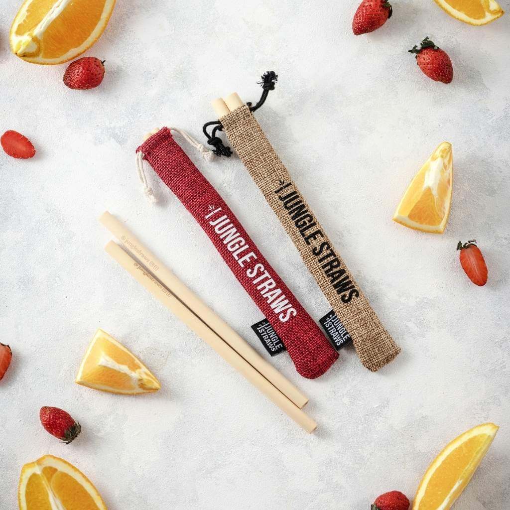 Reusable Bamboo Drinking Straws (Pack of 6)-4
